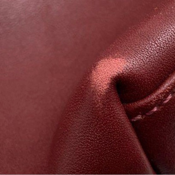 Vintage (2004) Coach Red Leather Legacy Hobo Crossbody Bag Purse No. G040-9136 - Picture 6 of 16